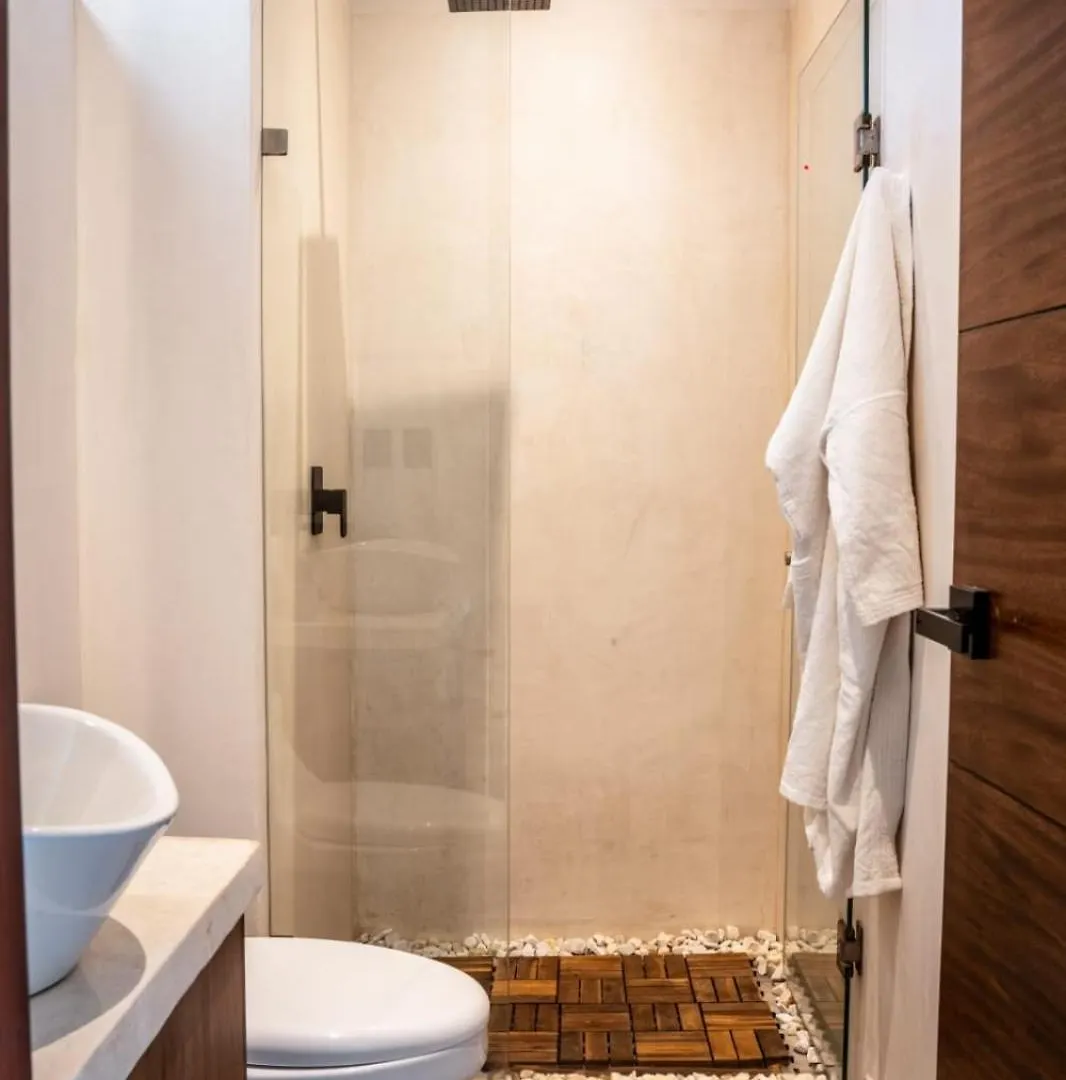 Pent House De Lujo Con Roof Top Privado Rodeado De Naturaleza تولوم شقة