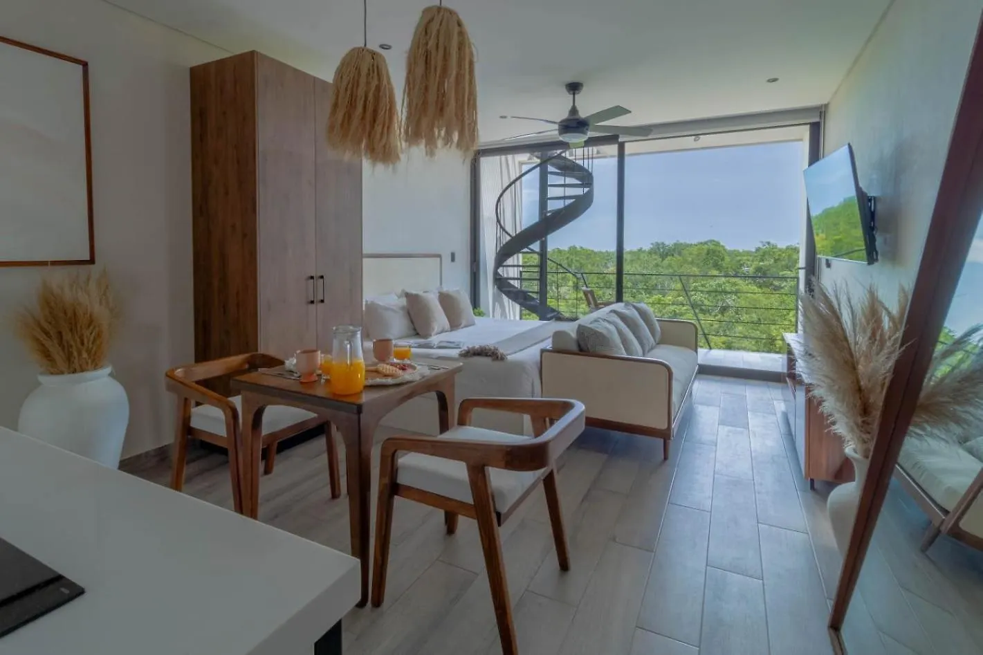 شقة Pent House De Lujo Con Roof Top Privado Rodeado De Naturaleza تولوم